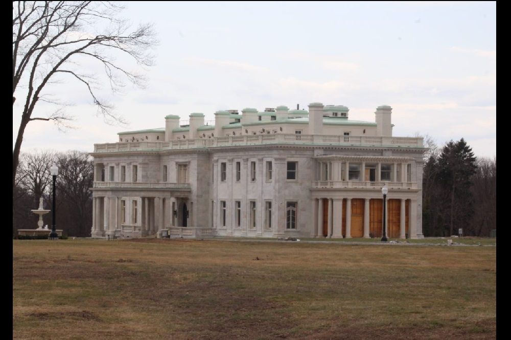 Gilded Age mansion restorations in recent history; that of Winfield Hall in Glen Cove, New York